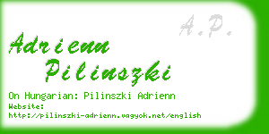 adrienn pilinszki business card